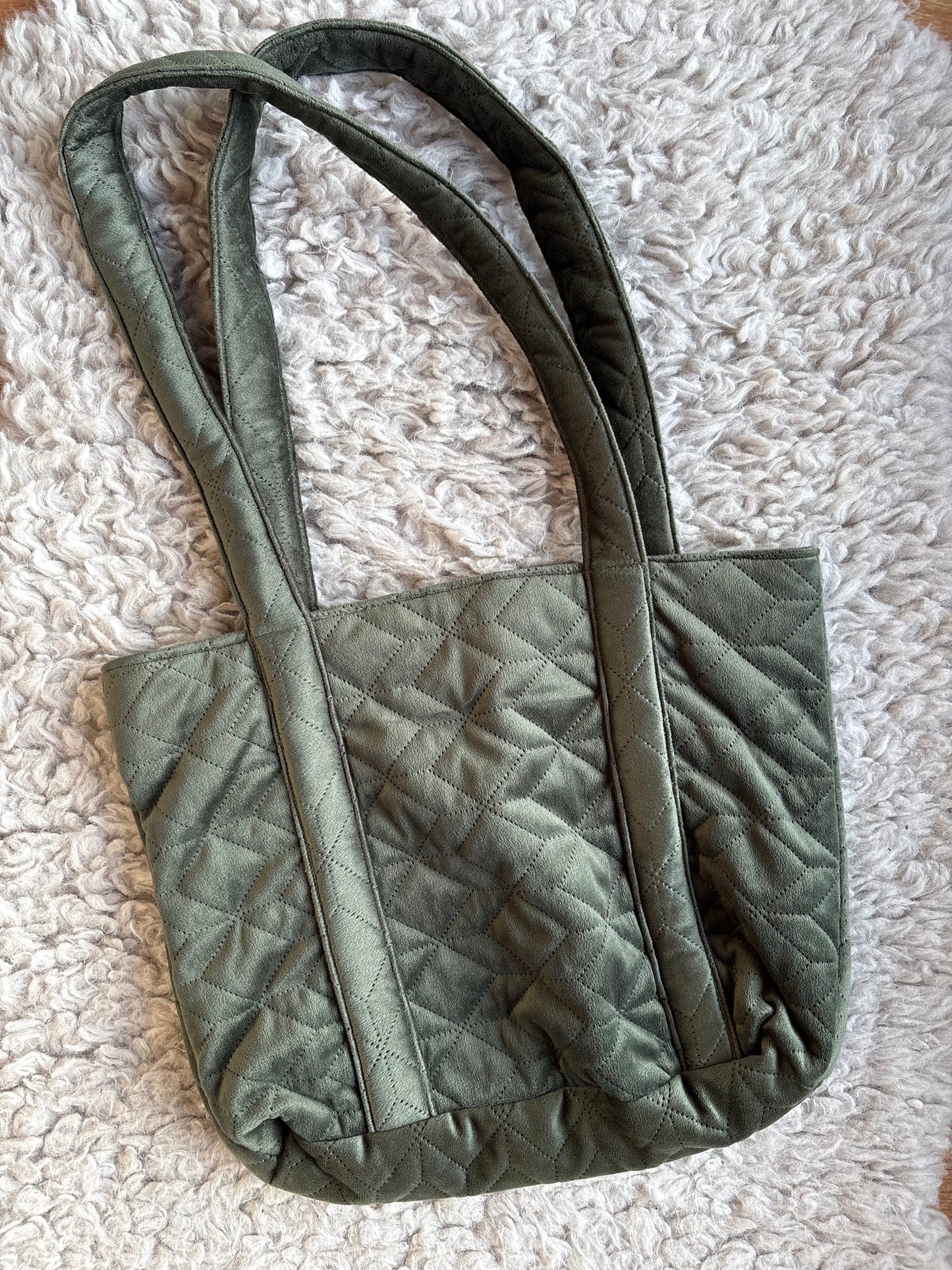 Luxury Heavy Duty Shopper - Deep Olive