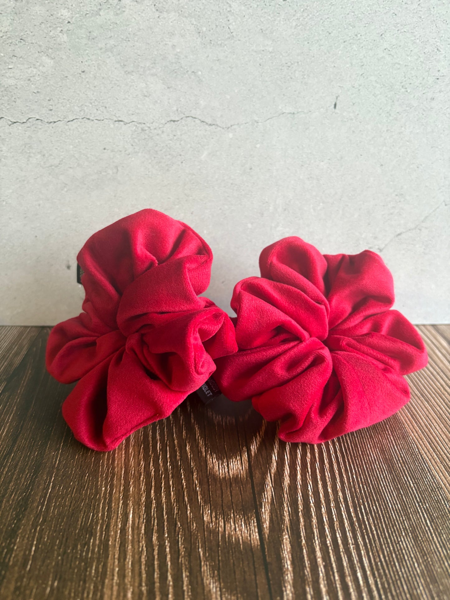 Luxury Scrunchie - Valentine Red