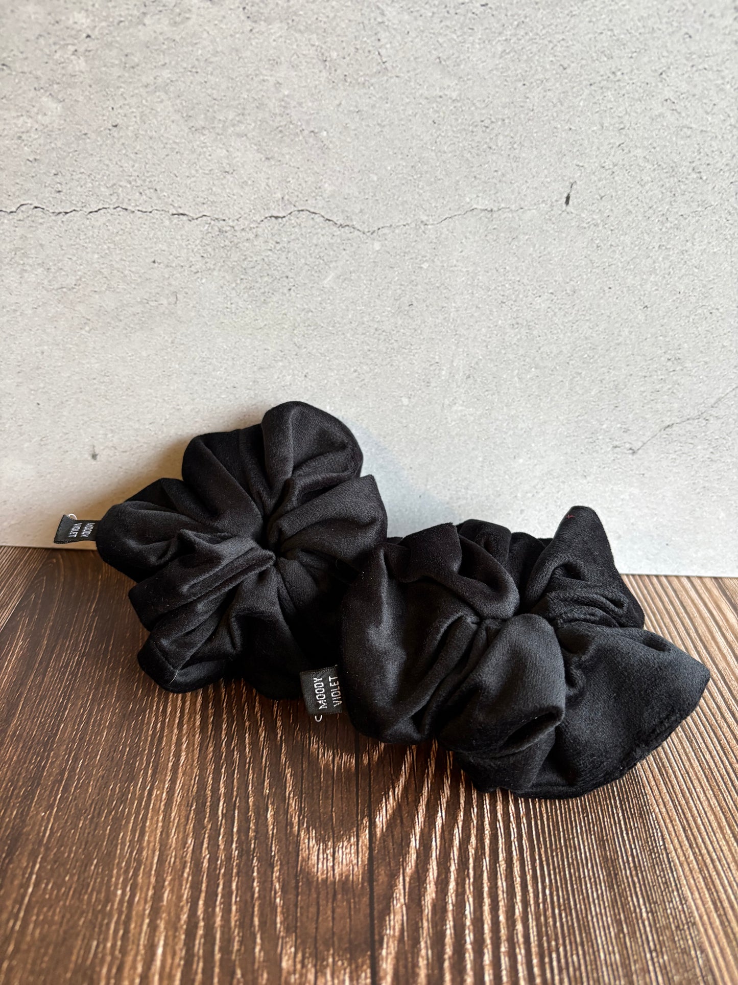 Luxury Scrunchie - Midnight Black