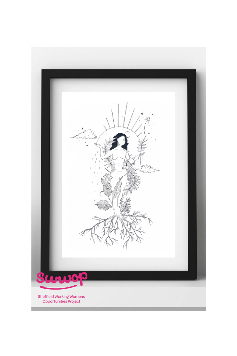'Mother' A4 Print - The Divine Feminine