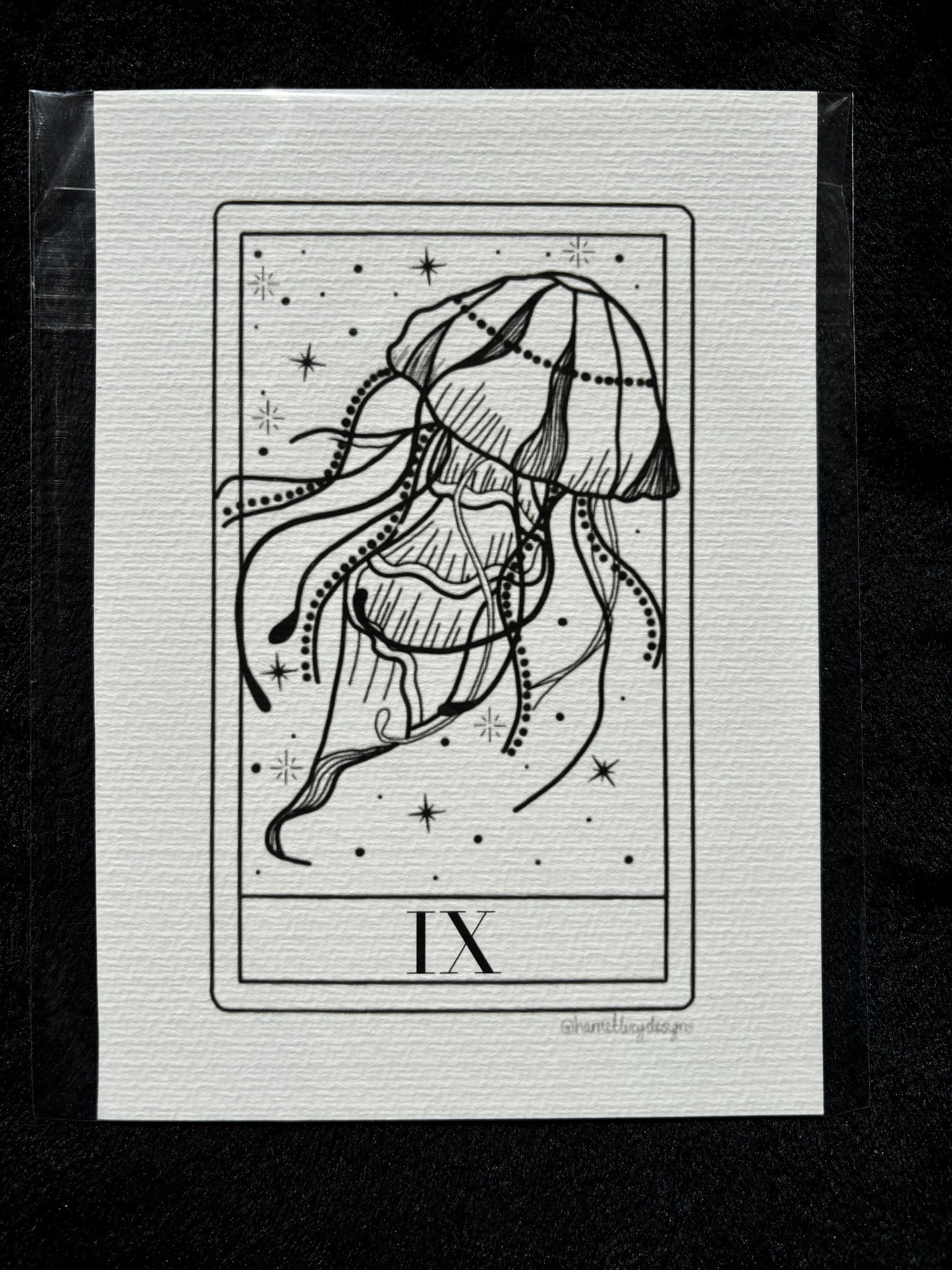 ‘IX Hermit' A5 Print - The Tarot