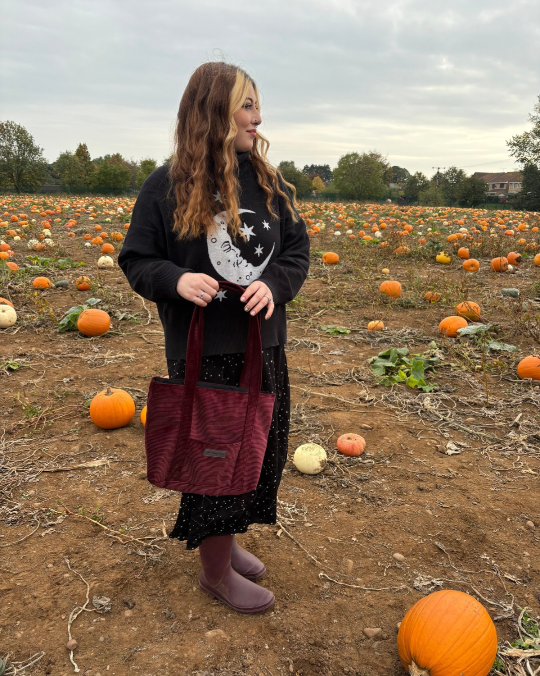 Luxury Heavy Duty Shopper - Maroon Red