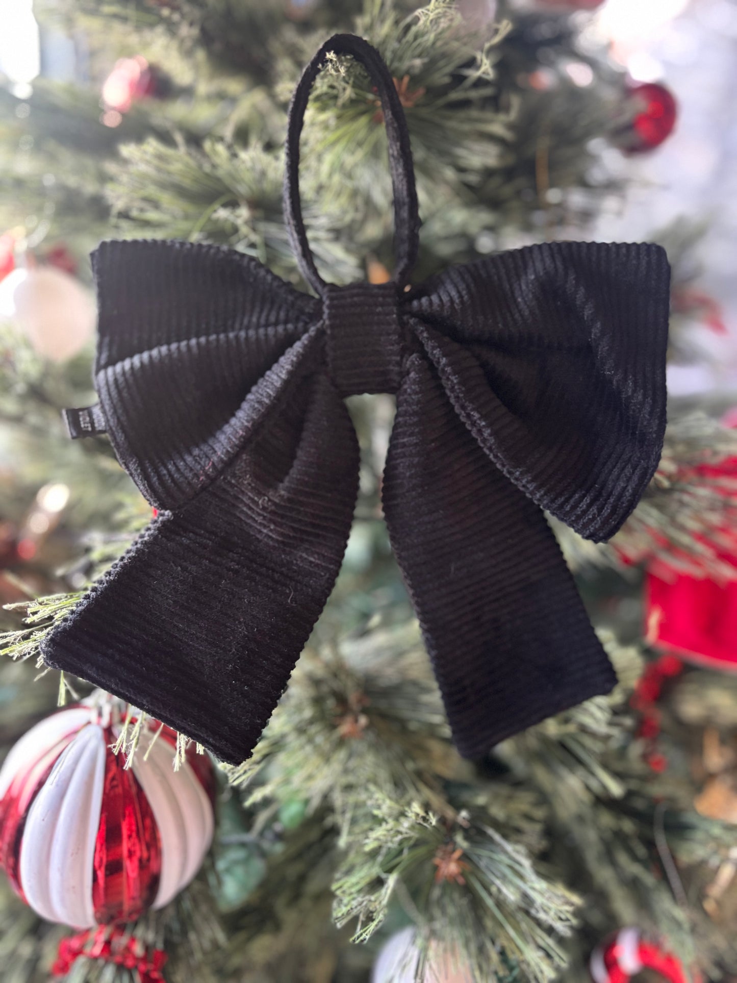 Decorative Bow - Midnight Black