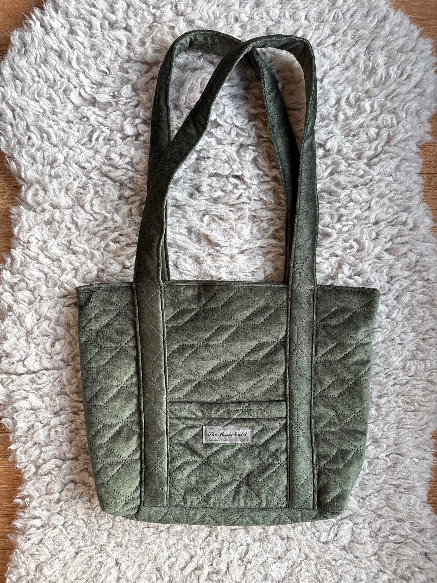 Luxury Heavy Duty Shopper - Deep Olive