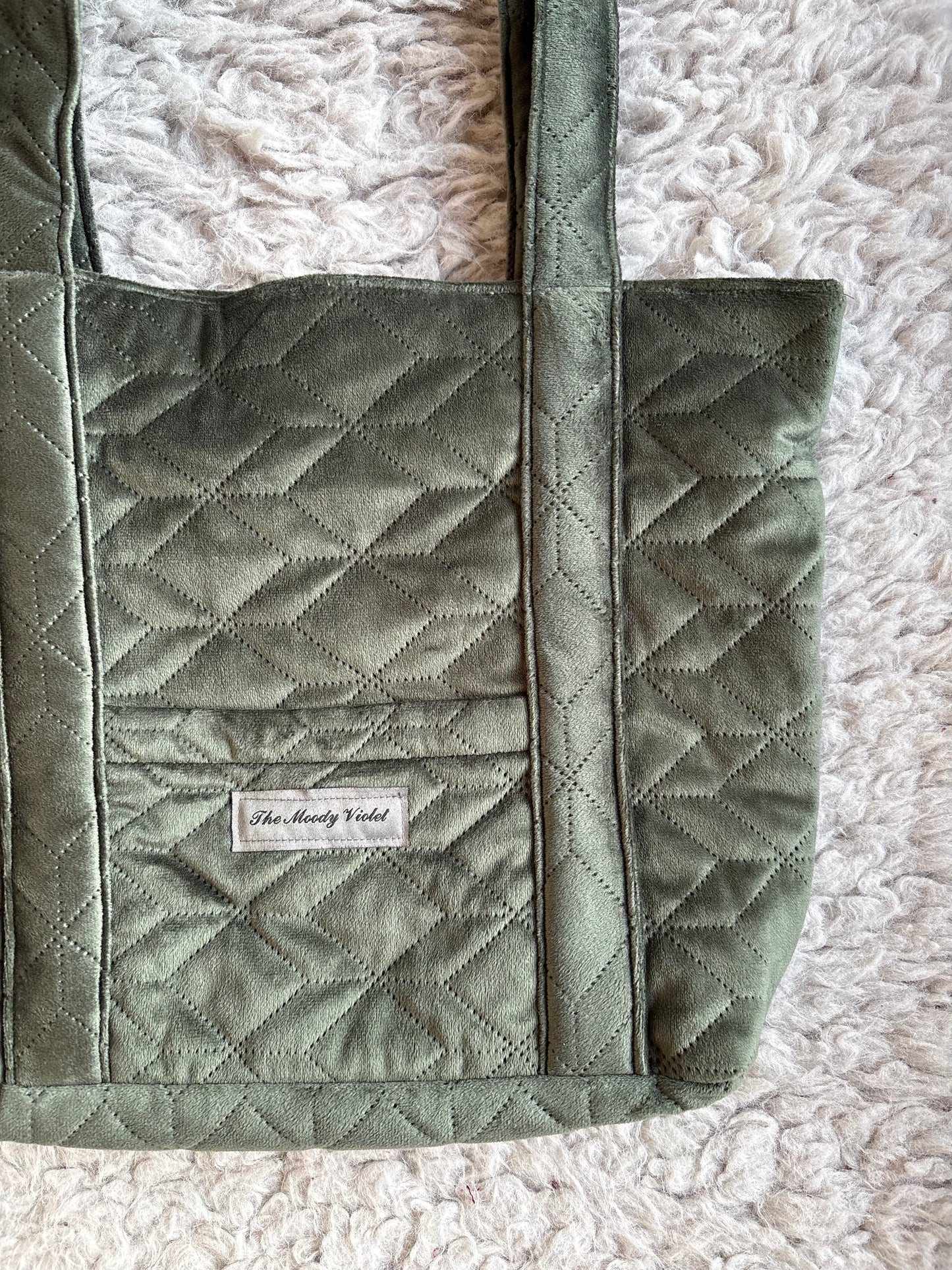 Luxury Heavy Duty Shopper - Deep Olive