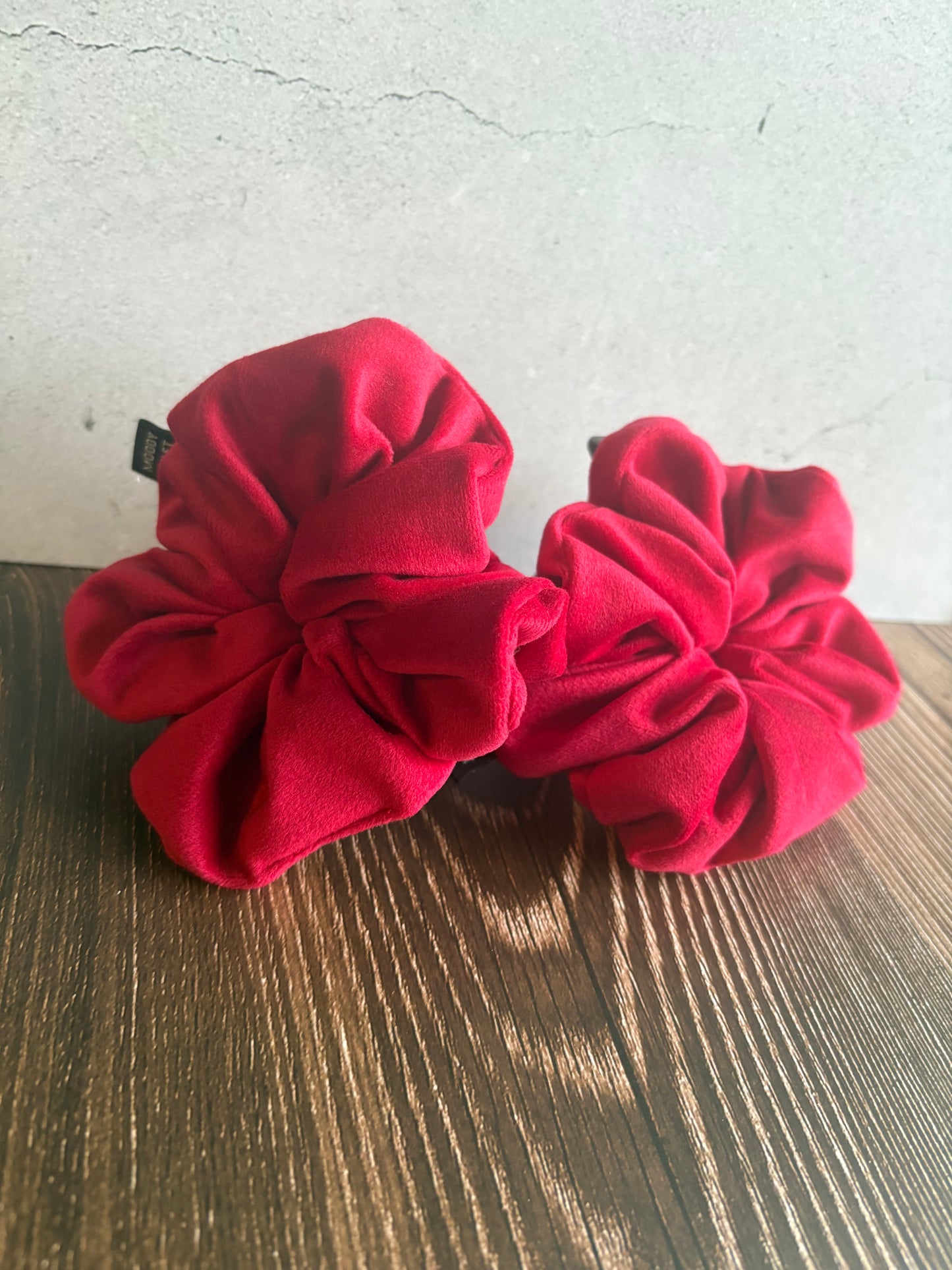 Luxury Scrunchie - Valentine Red
