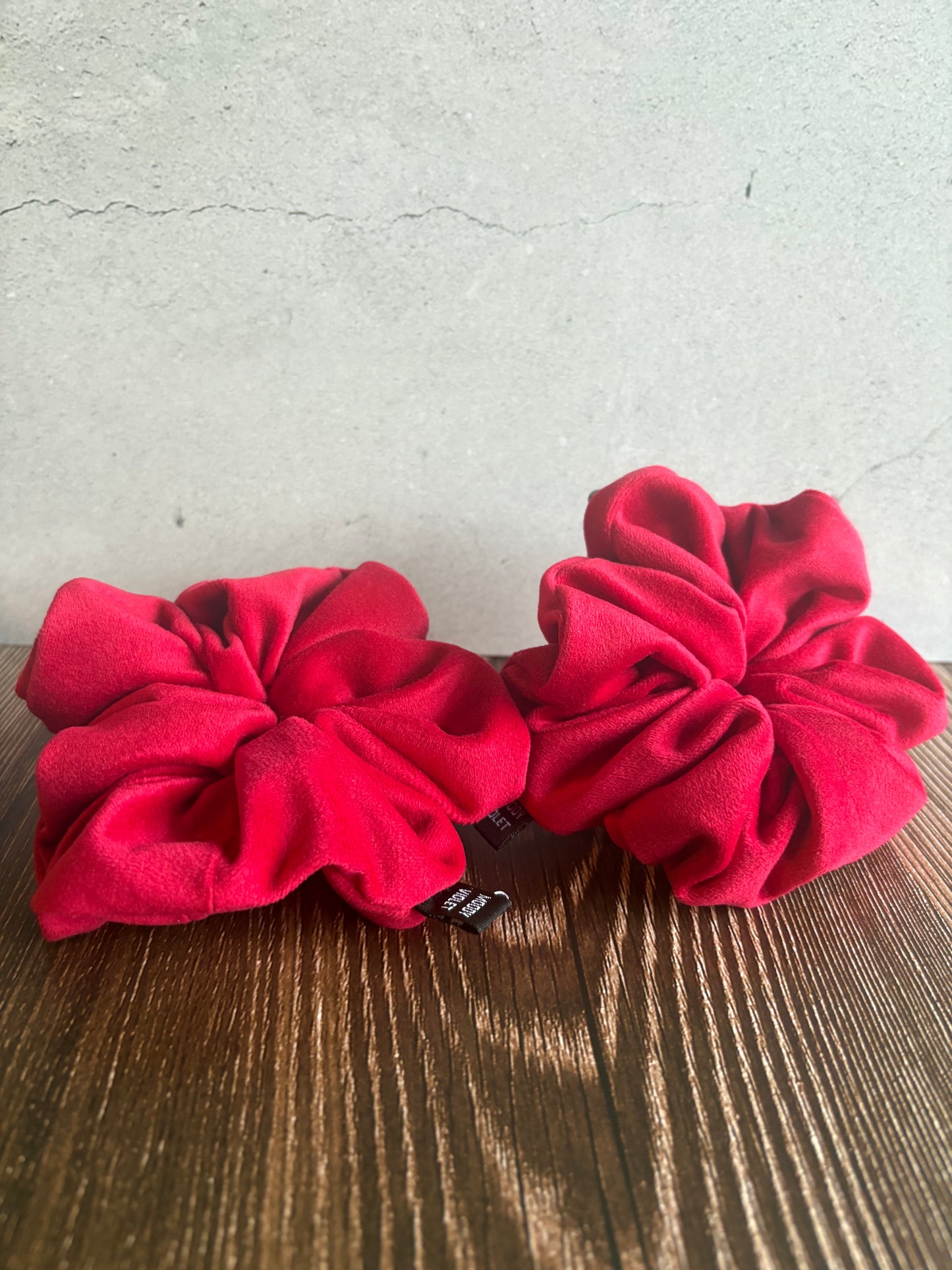 Luxury Scrunchie - Valentine Red