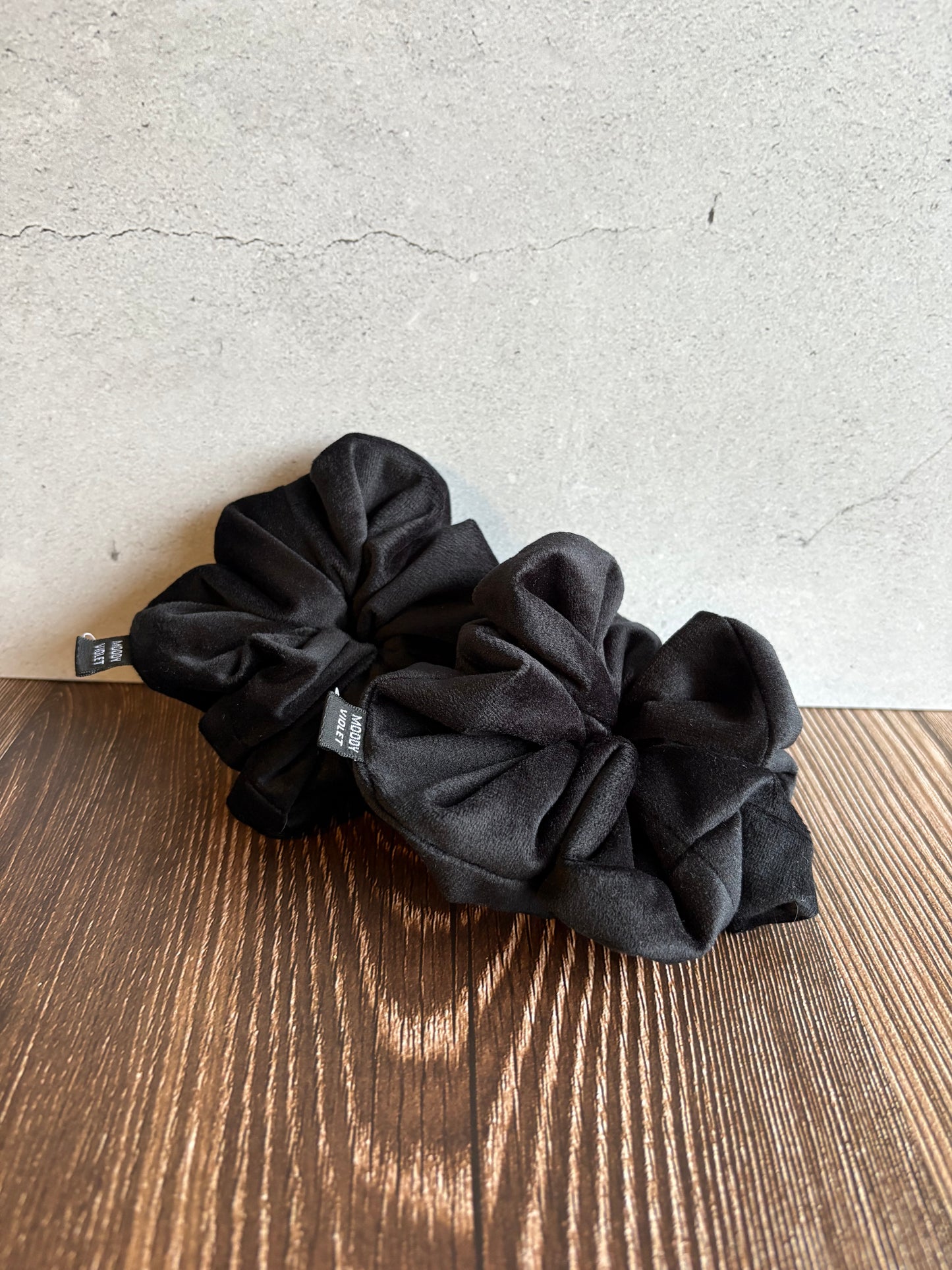 Luxury Scrunchie - Midnight Black