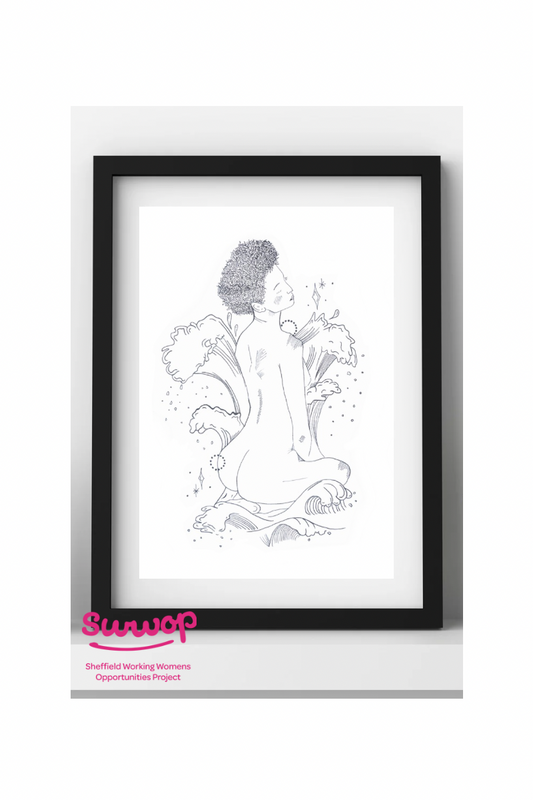 'Amphitrite' A4 Print - The Divine Feminine