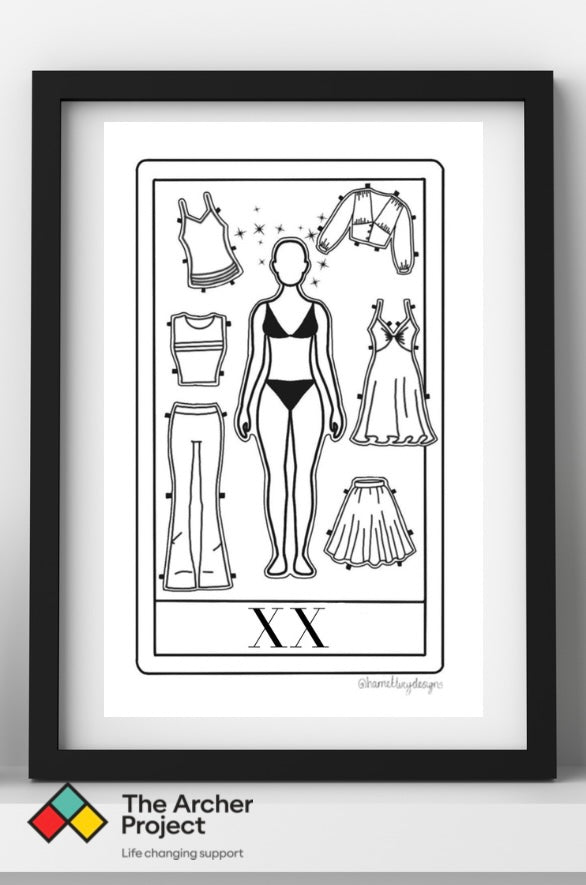 ‘XX Last Judgement' A5 Print - The Tarot