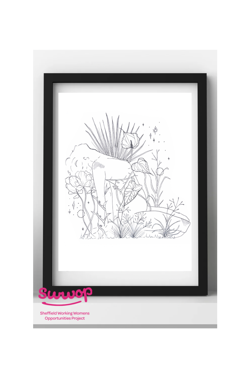 'Antheia' A4 Print - The Divine Feminine