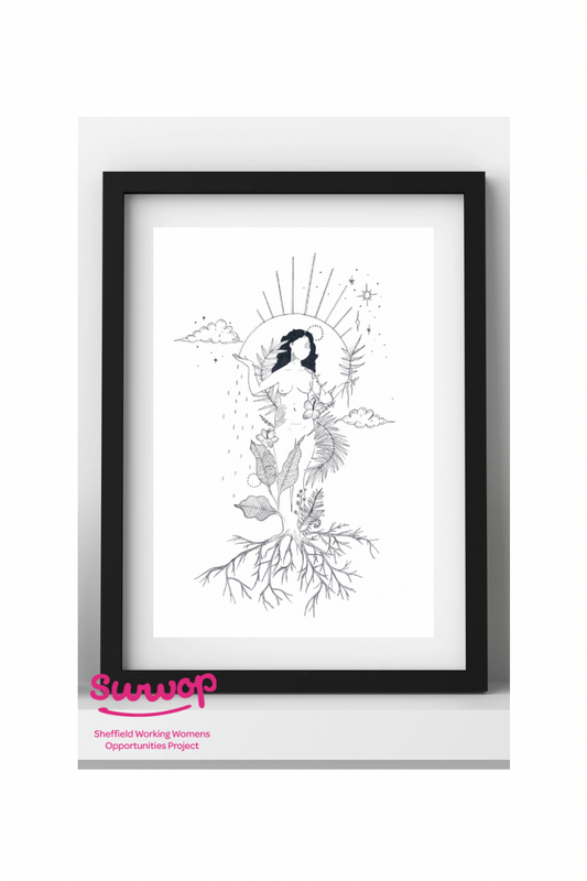 'Mother' A4 Print - The Divine Feminine